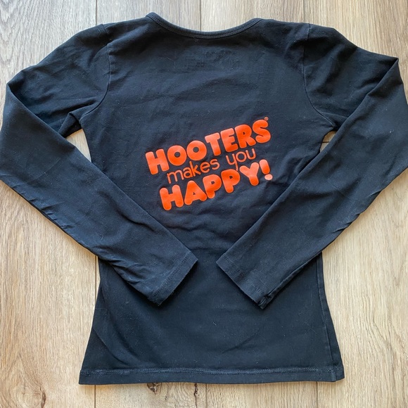 Genuine Black Long Sleeve Hooter’s Girl Uniform - Picture 3 of 6